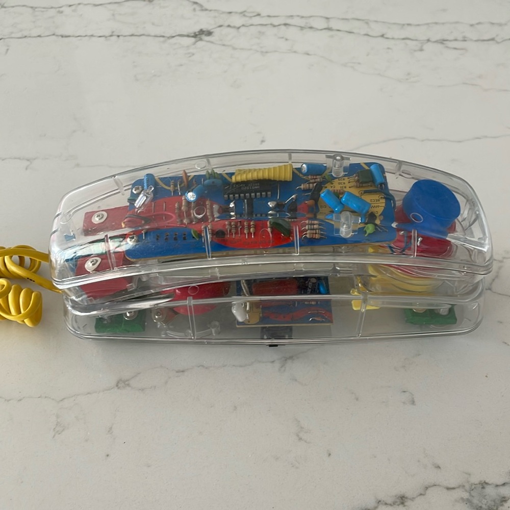 Vintage Conair transparent phone SW205